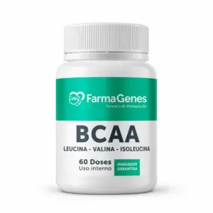 BCAA (500mg LEUCINA - 250mg VALINA - 250mg ISOLEUCINA) - 60 Doses