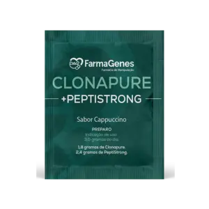 PEPTISTRONG 2,4 GRAMAS + CLONAPURE 1,8 GRAMAS CAPPUCCINO- ZERO LACTOSE