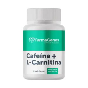 CAFEÍNA 200MG + L CARNITINA 500MG60 DOSES