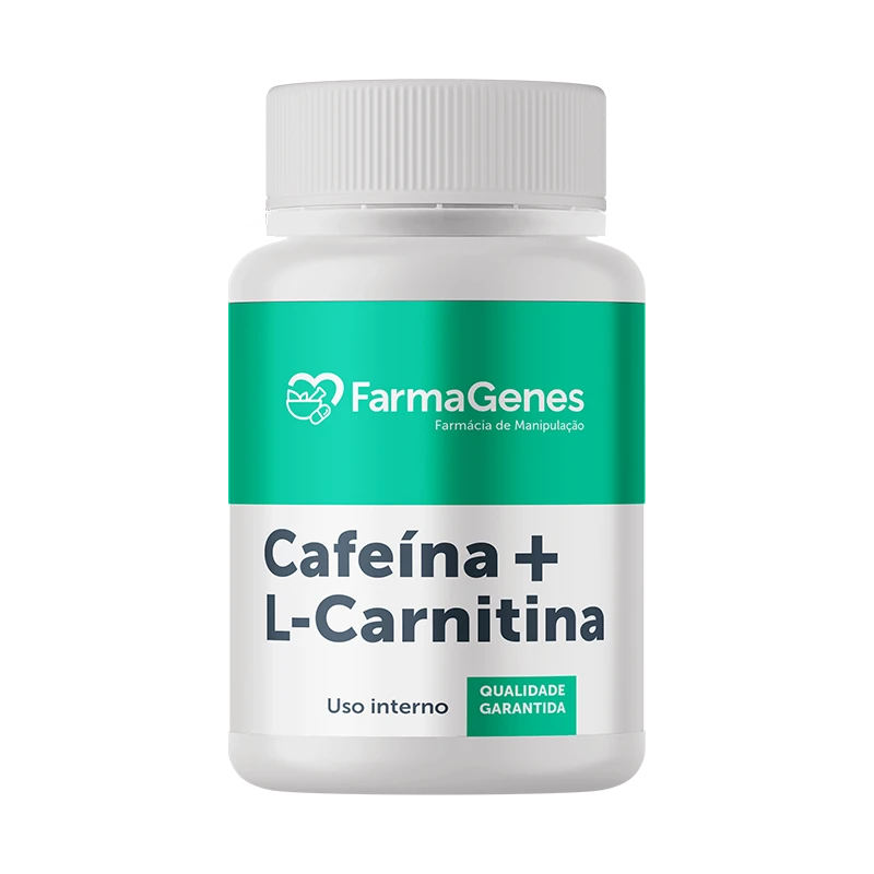 CAFEÍNA 200MG + L CARNITINA 500MG60 DOSES