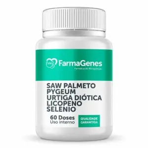 SAWPALMETO + PYGEUM + URTIGA DIÓTICA + LICOPENO + SELENIO