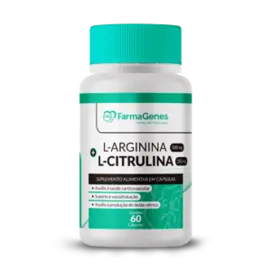 L-ARGININA 500MG + L-CITRULINA 250MG 30 DOSES