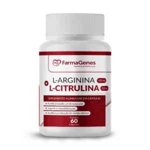 L-ARGININA 500MG + L-CITRULINA 250MG 30 DOSES